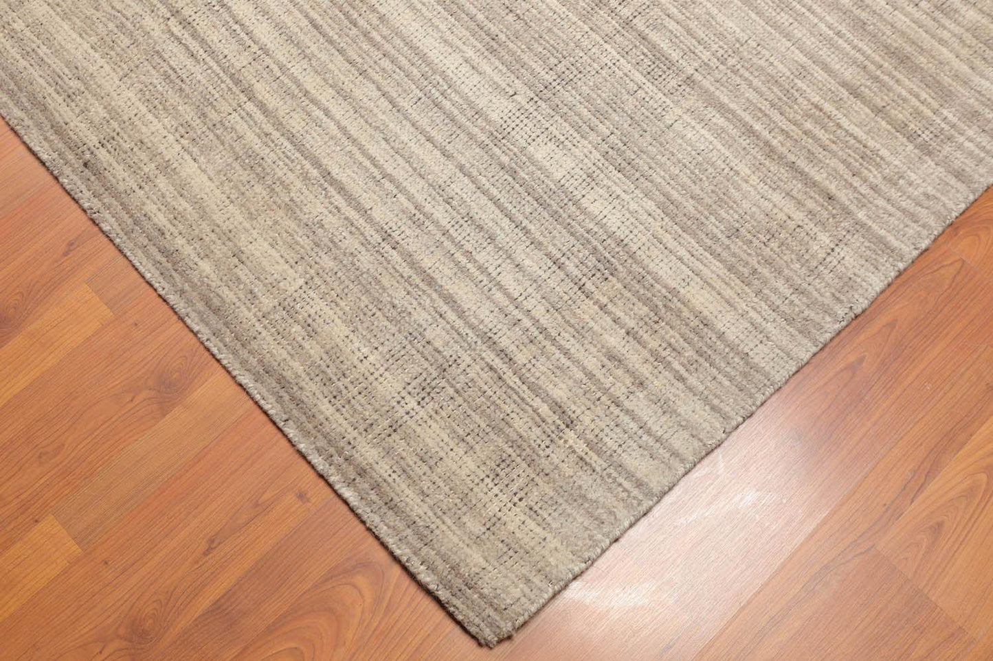 5'4" x 7'6" Handmade Wool Traditional Oriental Area Rug Contemporary Beige-4