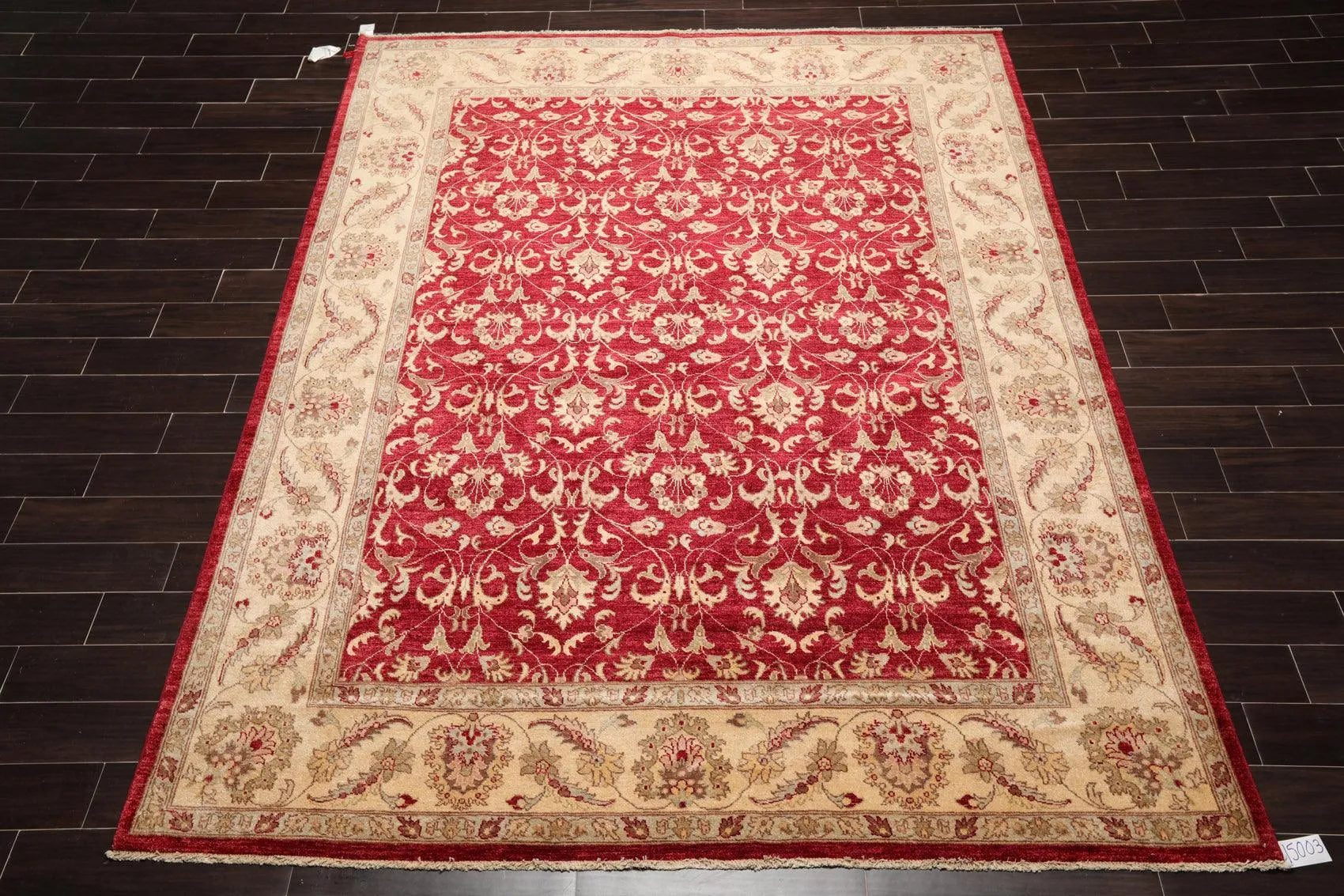 8' x 10'4'' Hand Knotted 100% Wool Peshawar Oriental Area Rug Pomegranate-1
