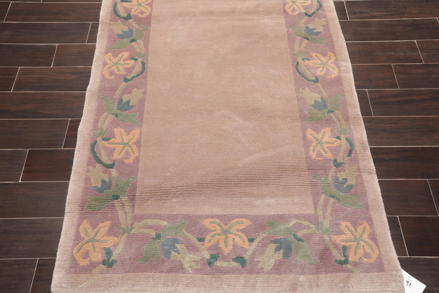4' x 6' Hand Knotted Wool Tibetan Oriental Area Rug Traditional Taupe-3