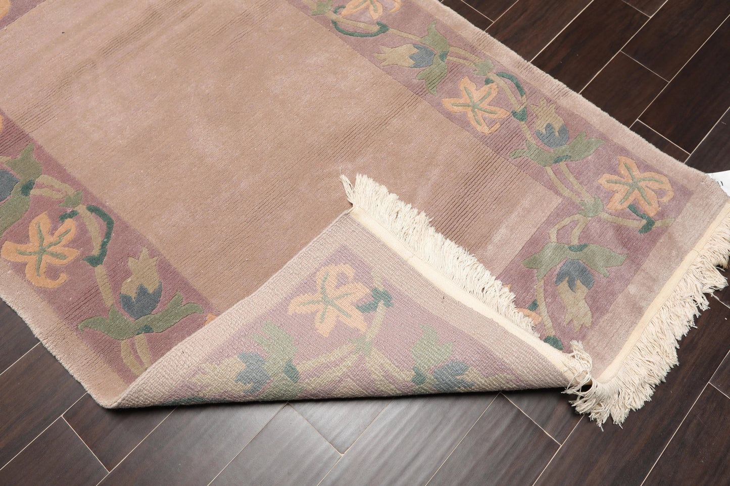 4' x 6' Hand Knotted Wool Tibetan Oriental Area Rug Traditional Taupe-4