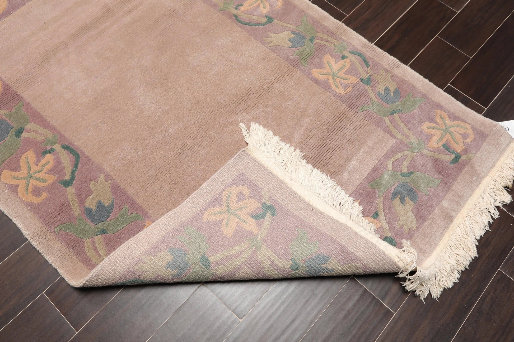 4' x 6' Hand Knotted Wool Tibetan Oriental Area Rug Traditional Taupe-4