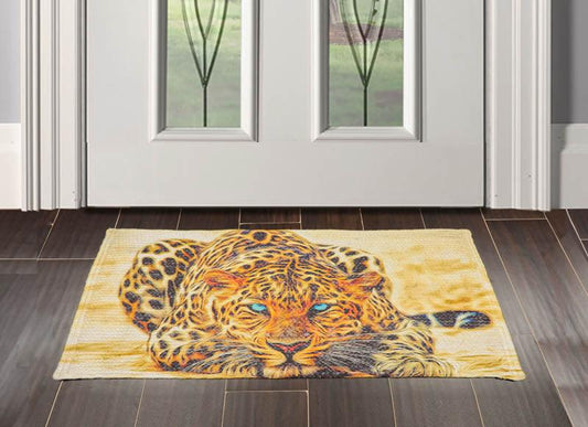 2'  00"x3'  00" Braided Mat  Oriental Area Persian Rug-0