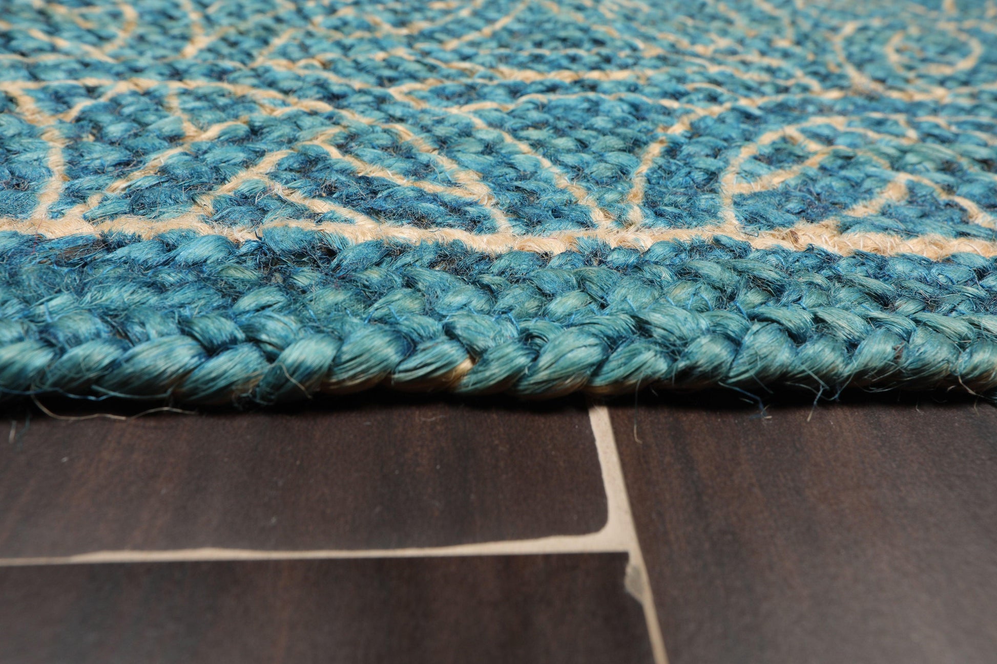 2'  00"x3'  00" Braided Mat  Oriental Area Persian Rug-2