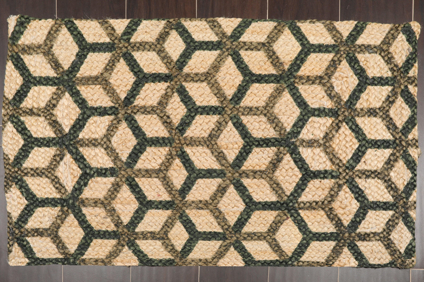 2'  00"x3'  00" Braided Mat  Oriental Area Persian Rug-3
