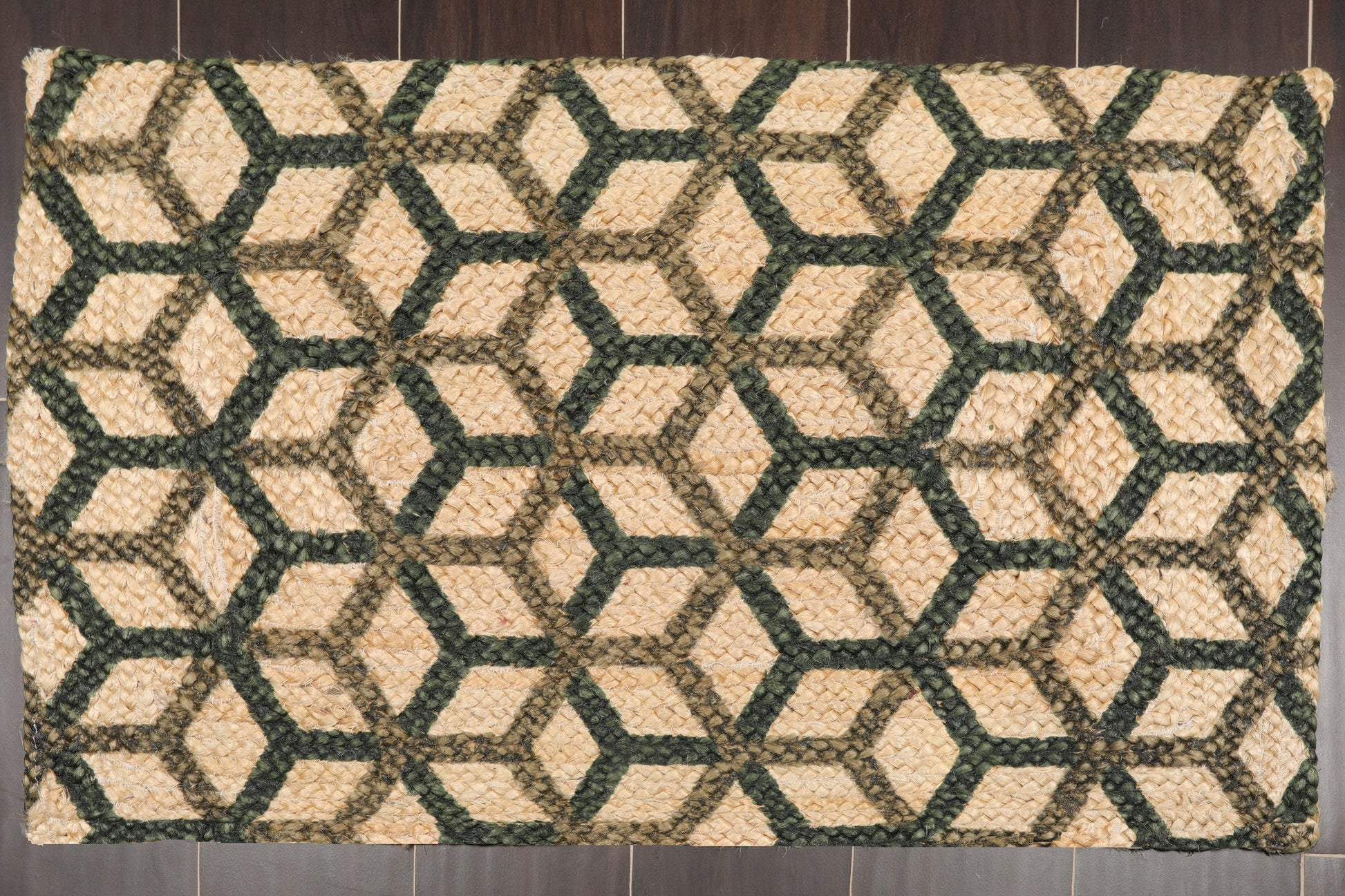 2'  00"x3'  00" Braided Mat  Oriental Area Persian Rug-3