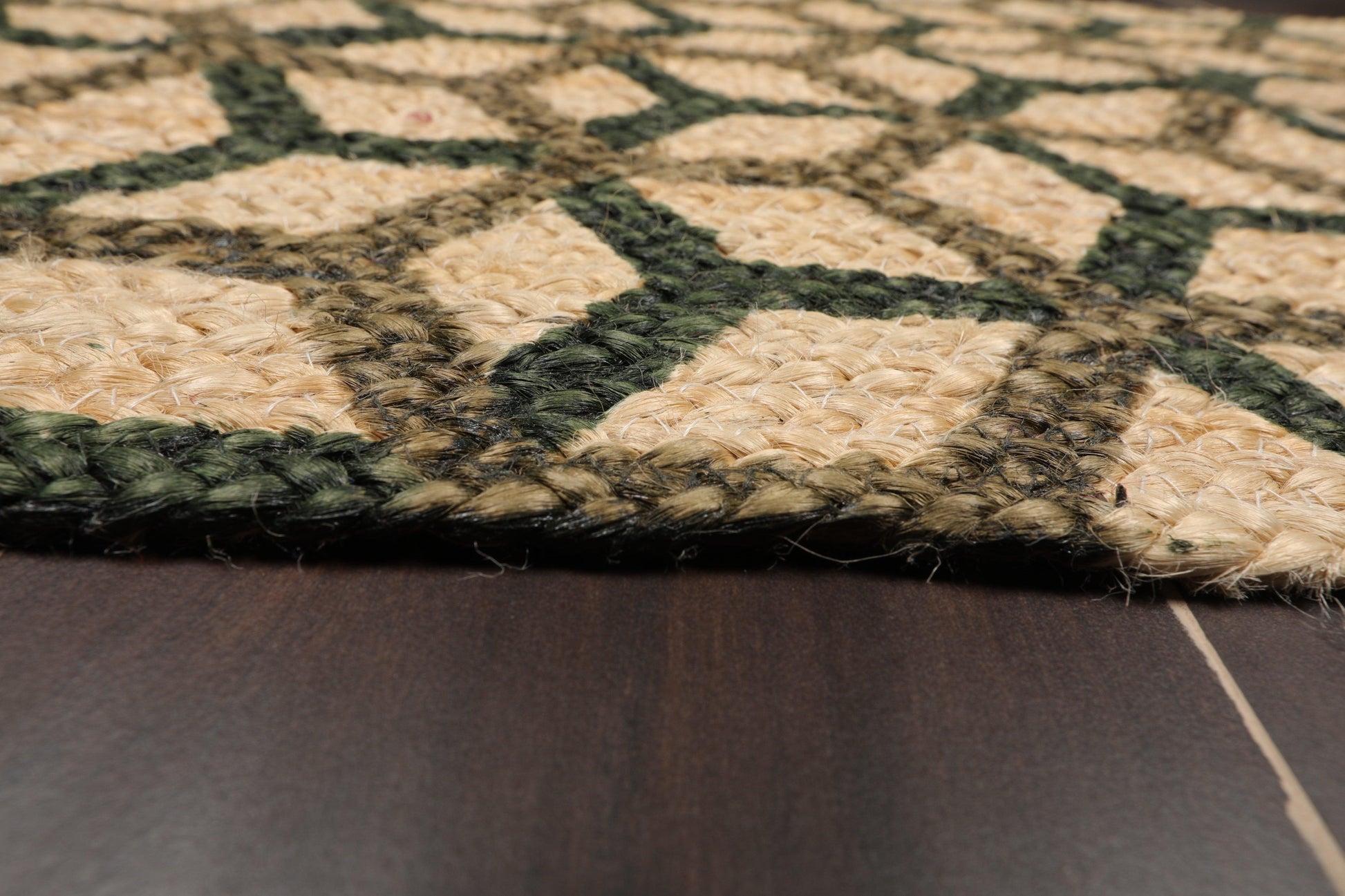 2'  00"x3'  00" Braided Mat  Oriental Area Persian Rug-2