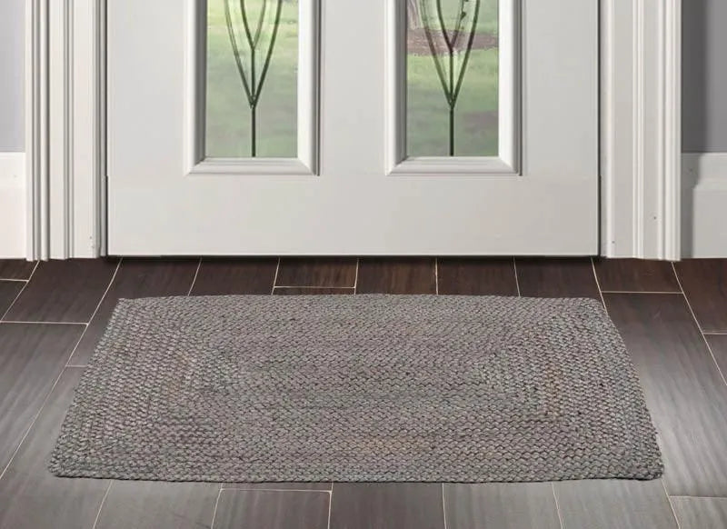 2'x3' Braided Mat  Oriental Area Persian Rug-0