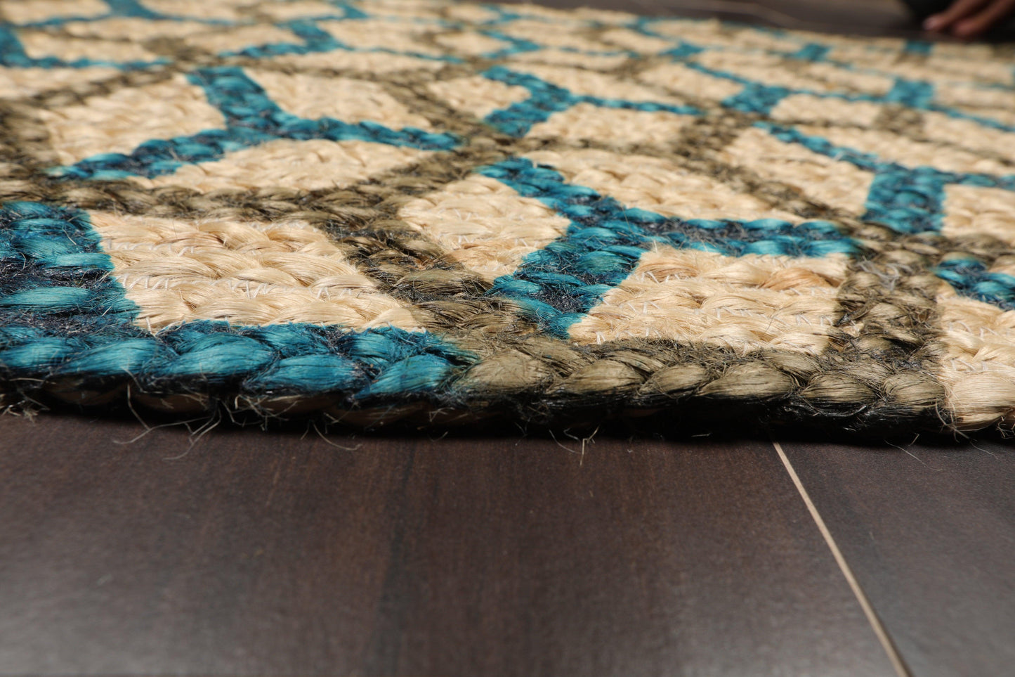 2'  00"x3'  00" Braided Mat  Oriental Area Persian Rug-2
