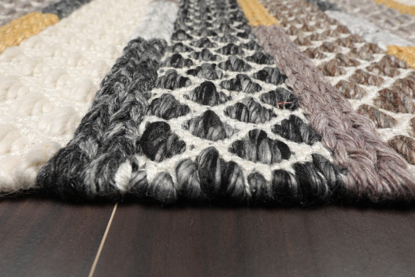 2'  00"x3'  00" Braided Mat  Oriental Area Persian Rug-4