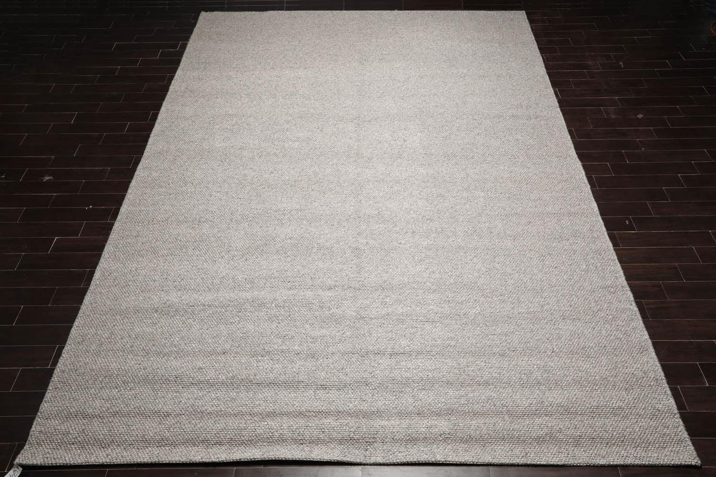 Berber Handmade 100% Wool Traditional Area Rug Modern Ash Gray 10'7"x16'-2