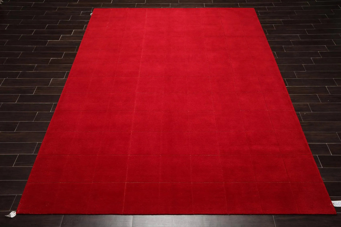 9'1'' x 12' Hand Knotted Tibetan Wool Hip Designer Modern Oriental Area Rug Red-1