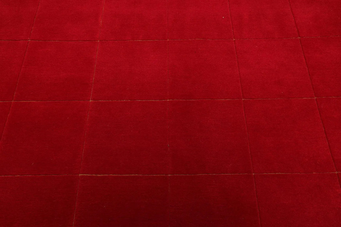 9'1'' x 12' Hand Knotted Tibetan Wool Hip Designer Modern Oriental Area Rug Red-4