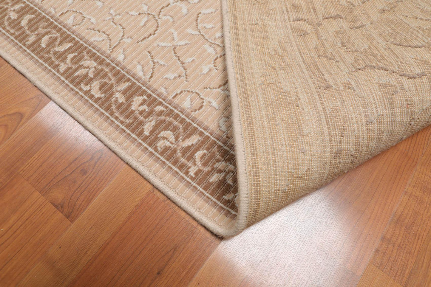 2'6" x 30' Traditional 100% Wool Oriental Area Rug XLL Runner Taupe-3