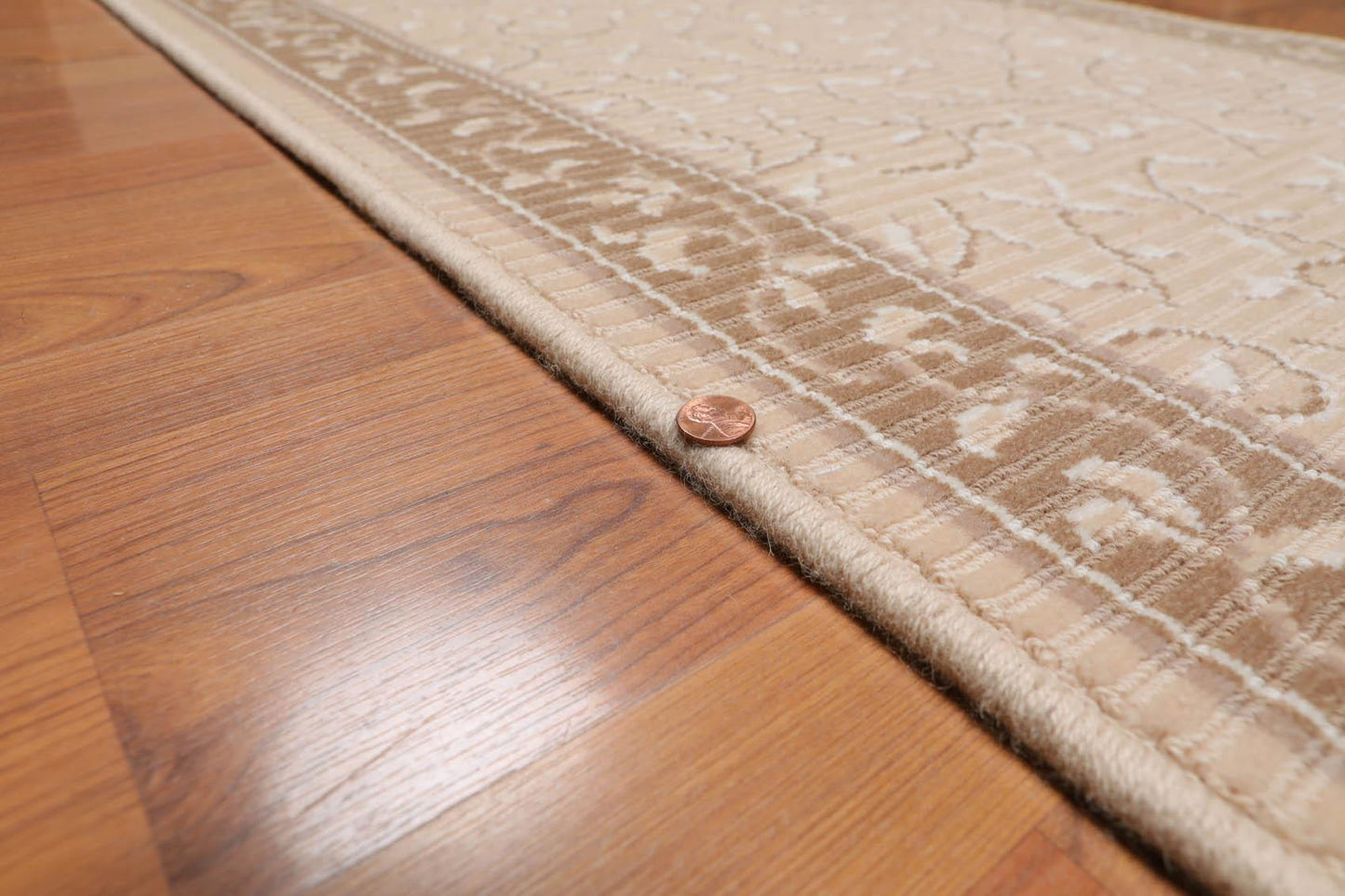 2'6" x 30' Traditional 100% Wool Oriental Area Rug XLL Runner Taupe-4