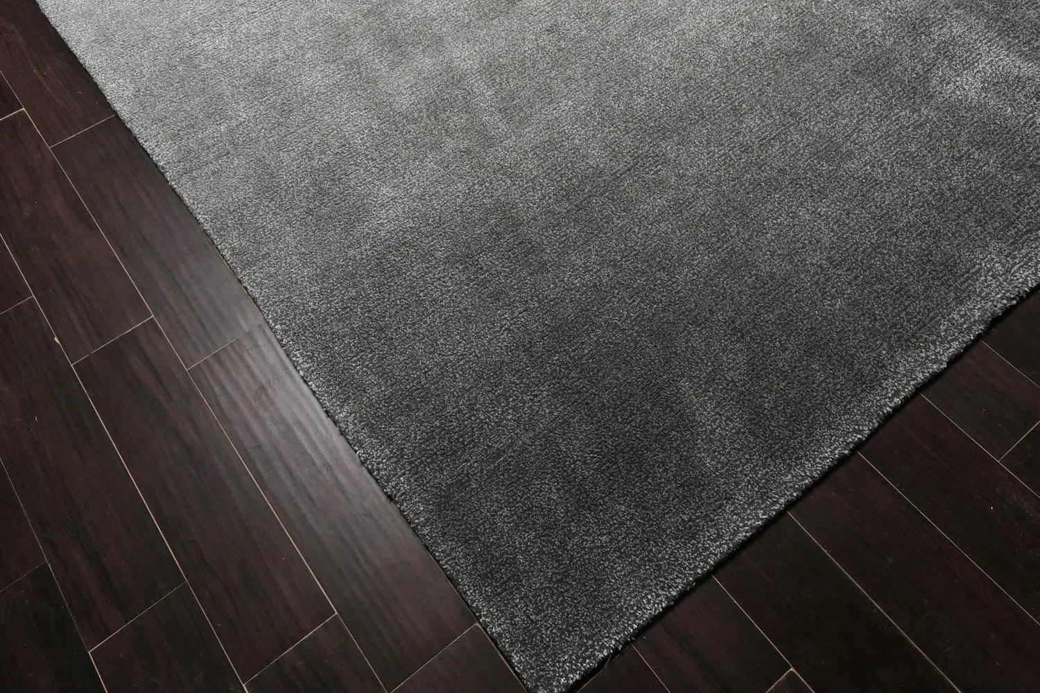 12'2''x16'2'' Gray Hand Knotted Tibetan Wool and Silk Modern & Contemporary Oriental Area Rug-3