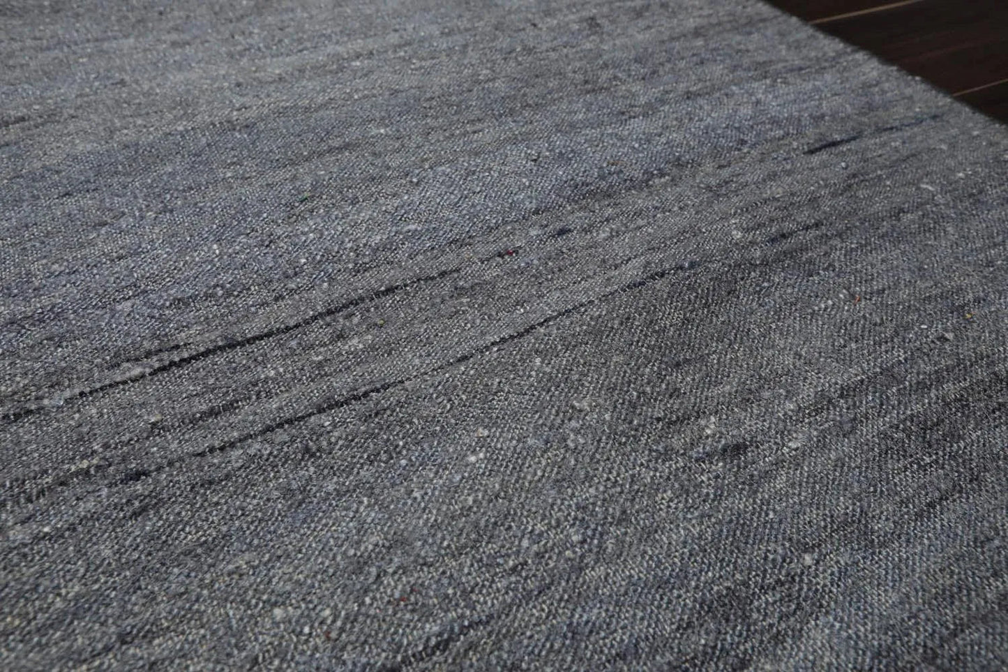 2' x 3' Hand Woven 100% Silk Modern Flatweave Kilim Oriental Area Rug Gray-2