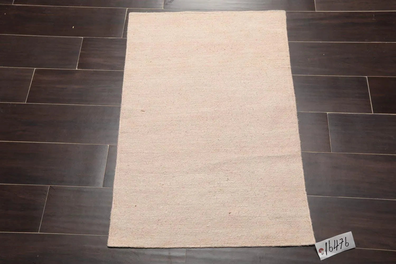 2' x 3' Hand Woven 100% Silk Modern Flatweave Kilim Oriental Area Rug Beige-1