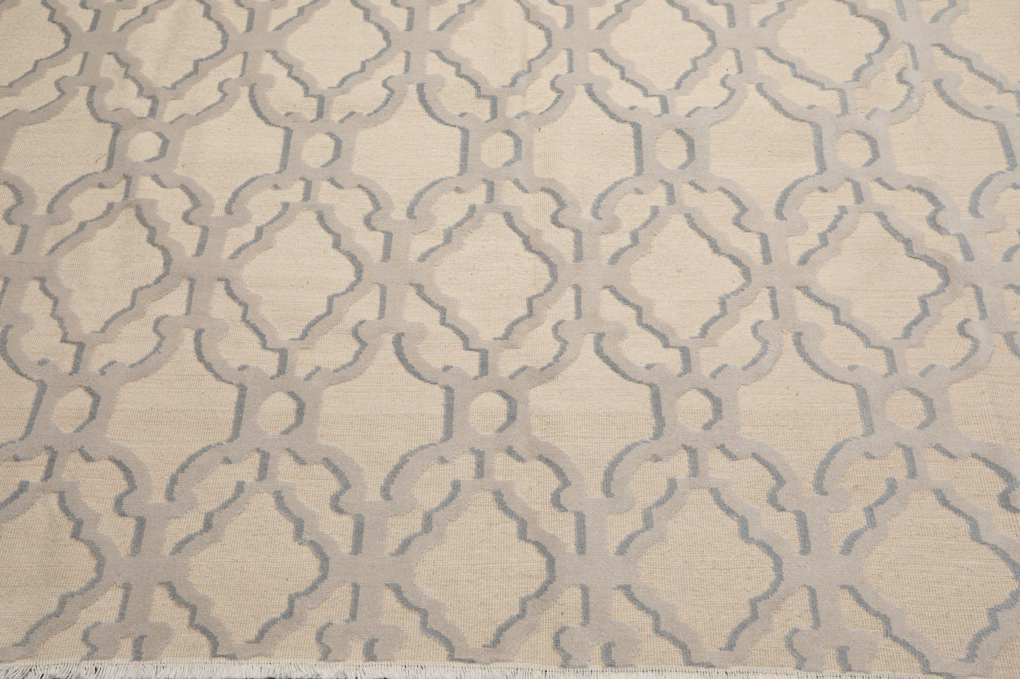 8'11" x 12'8" Hand Knotted Wool Peshawar Oriental Area Rug Gray/Slate Modern-4