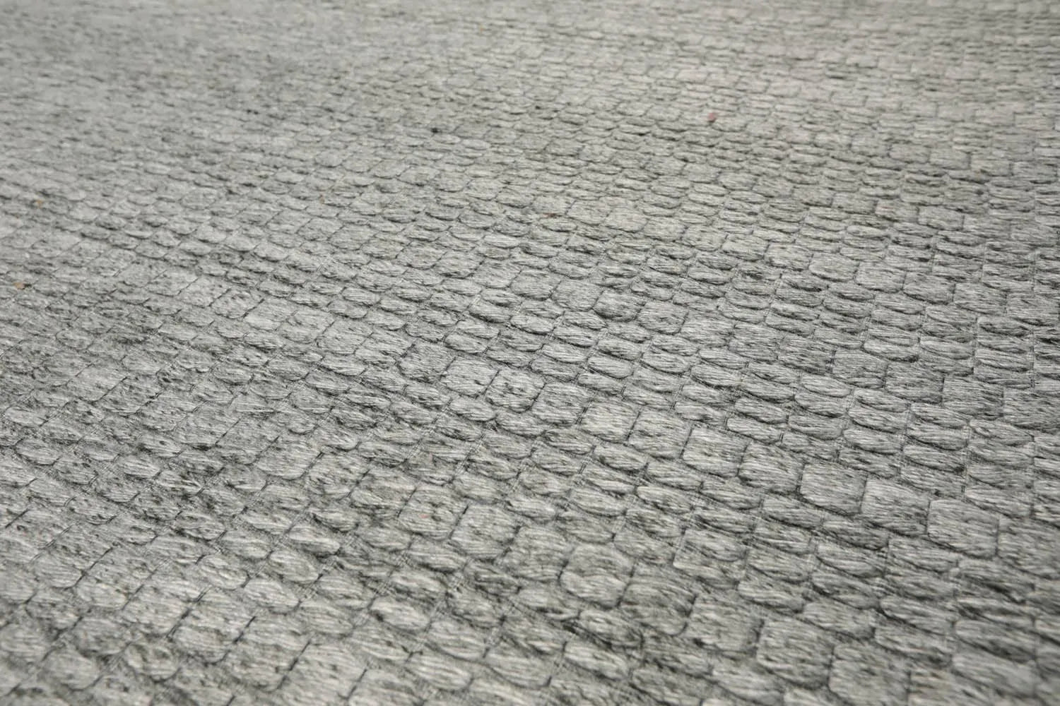 Multi Size Gray Hand Woven 100% Wool Flatweave Modern & Contemporary Oriental Area Rug-4
