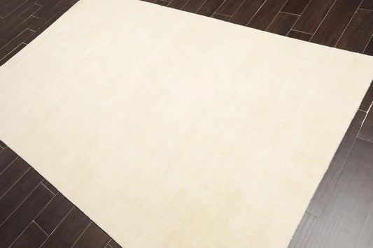 Multi Size Cream Hand Tufted 100% Wool Modern & Contemporary Oriental Area Rug-0