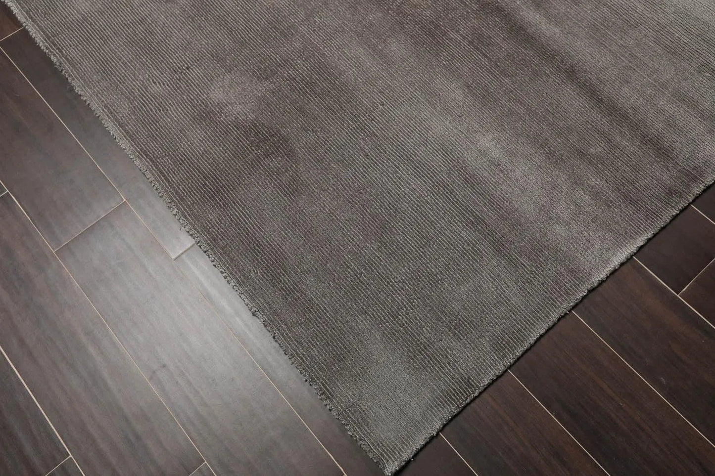 Multi Size Dark Gray Hand Tufted 100% Wool Modern & Contemporary Oriental Area Rug-3