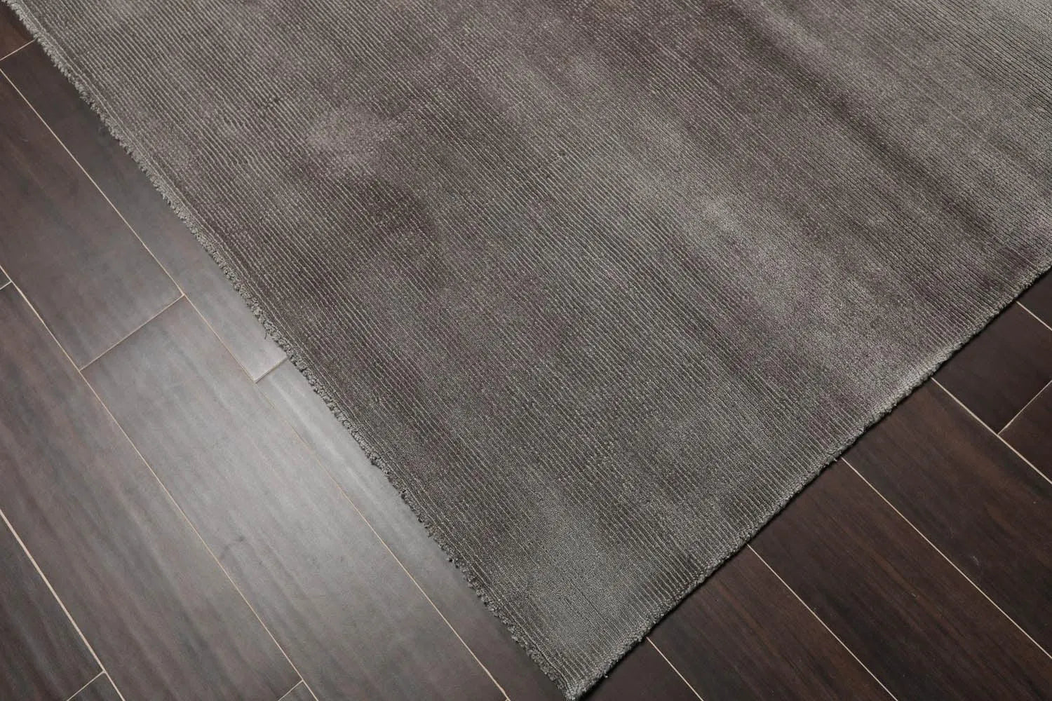 Multi Size Dark Gray Hand Tufted 100% Wool Modern & Contemporary Oriental Area Rug-3
