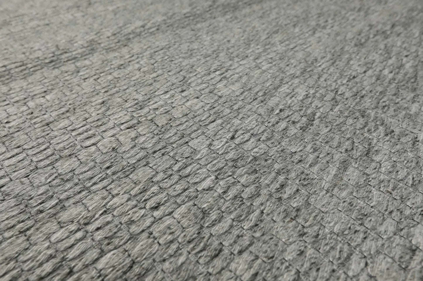 Multi Size Silver Gray Hand Woven Flatweave 100% Wool Traditional Oriental Area Rug-4
