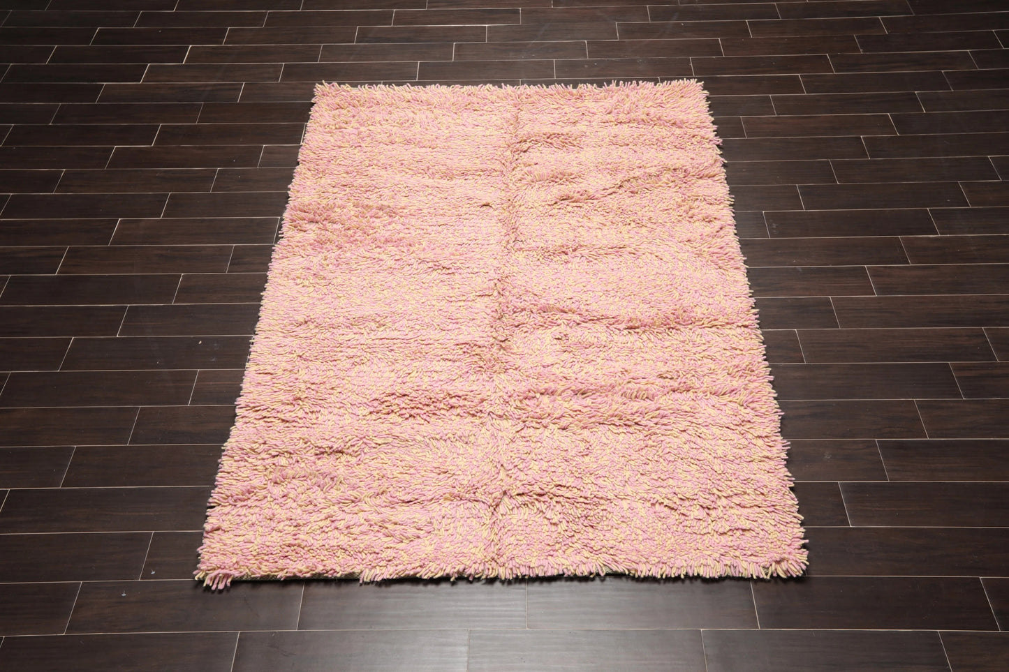 Multi Size Pink Modern & Contemporary Oriental Area Rug-2