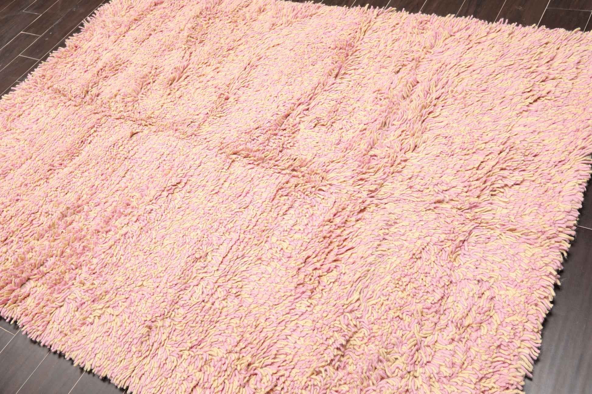 Multi Size Pink Modern & Contemporary Oriental Area Rug-3