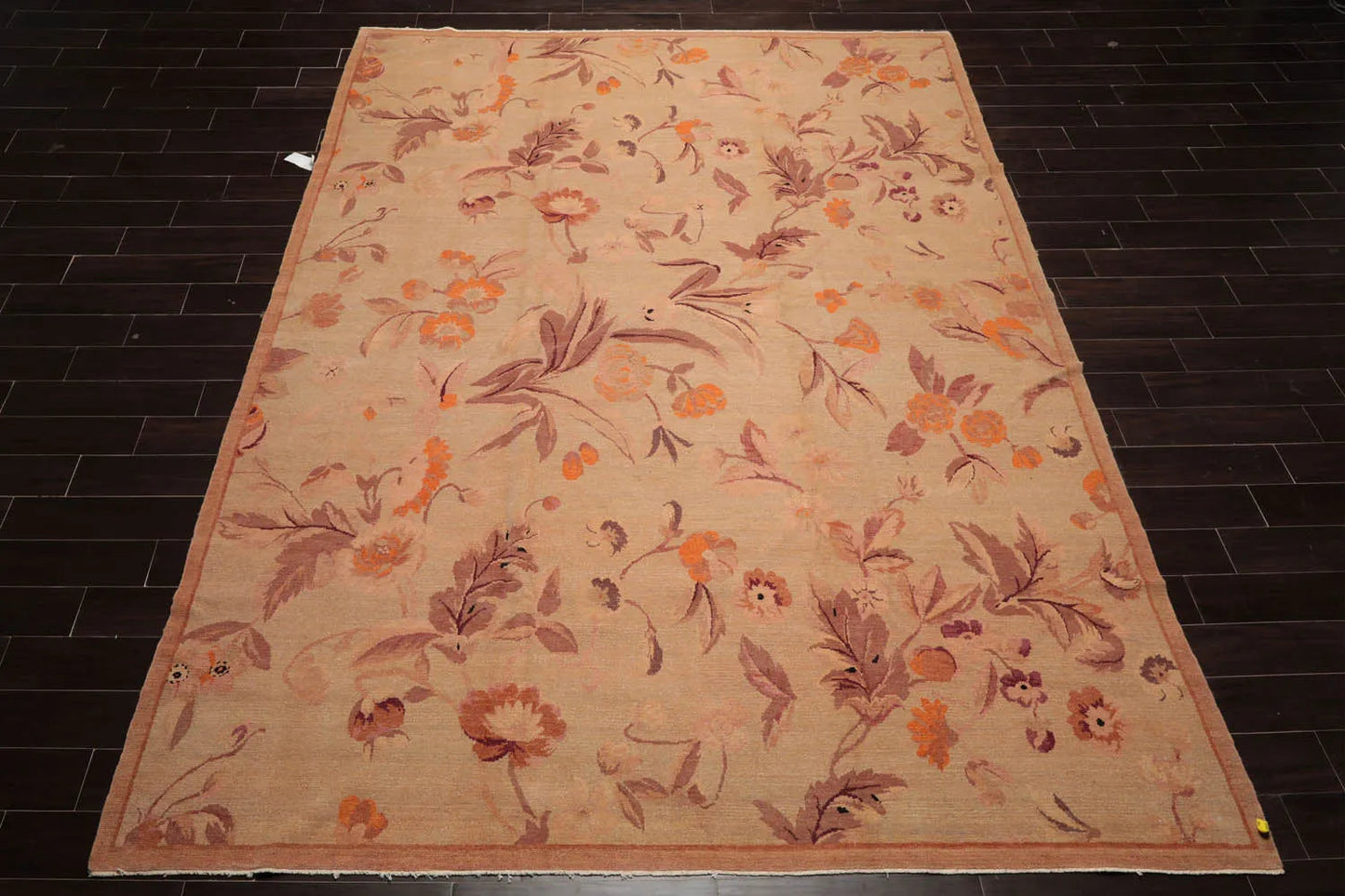 9x12 Tan,Taupe Hand Knotted Tibetan 100% Wool Michaelian & Kohlberg Traditional Oriental Area Rug-2