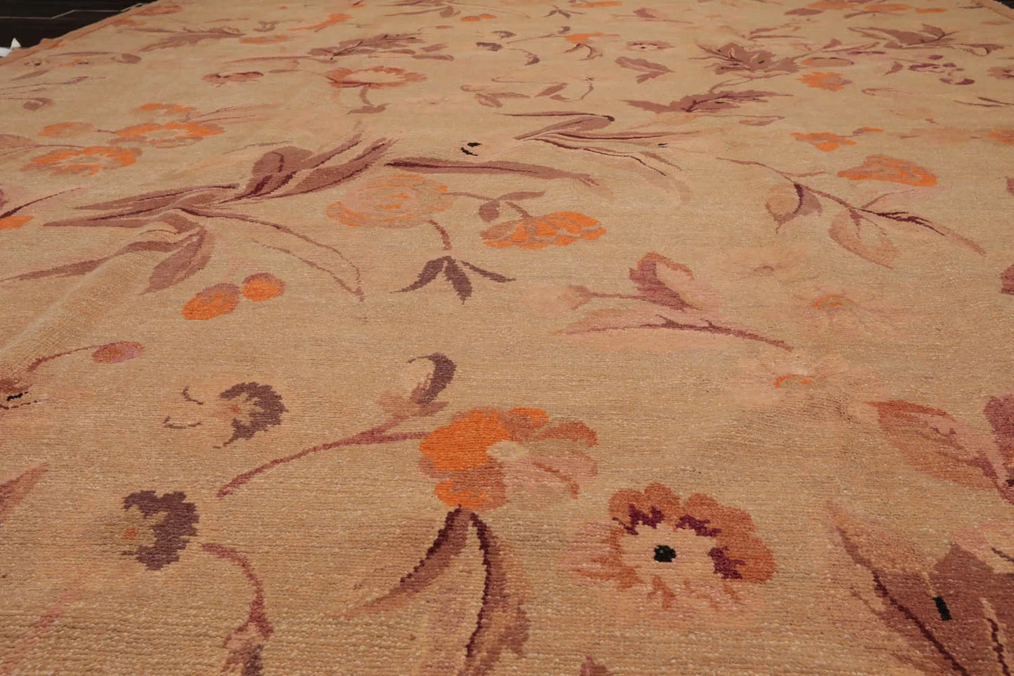 9x12 Tan,Taupe Hand Knotted Tibetan 100% Wool Michaelian & Kohlberg Traditional Oriental Area Rug-4