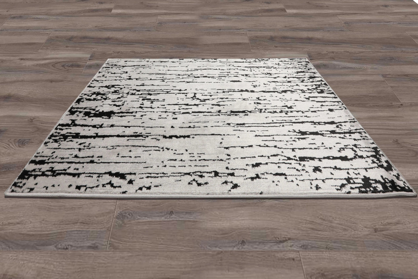 Multi Size Blue, Beige Machine Made Polypropylene Lisette Modern & Contemporary Oriental Area Rug-3
