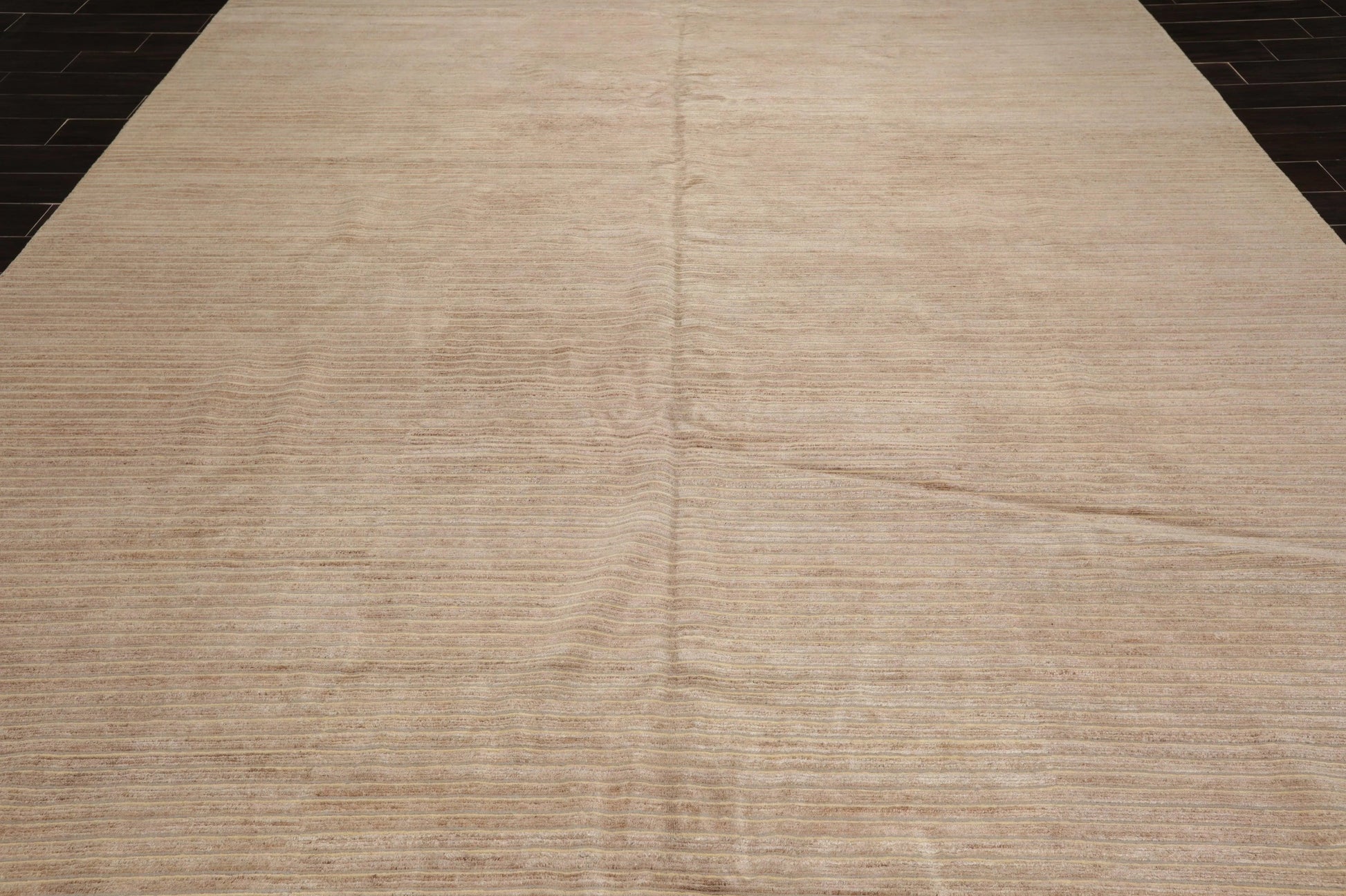 10'x14' Boho Bespoke Designer Hand Knotted High End Tibetan Area Rug Beige-4