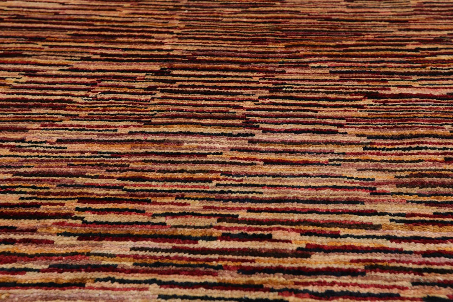 3'8'' x 5'6'' Hand Knotted 100% Wool Peshawar Modern Oriental Area Rug Gold-3