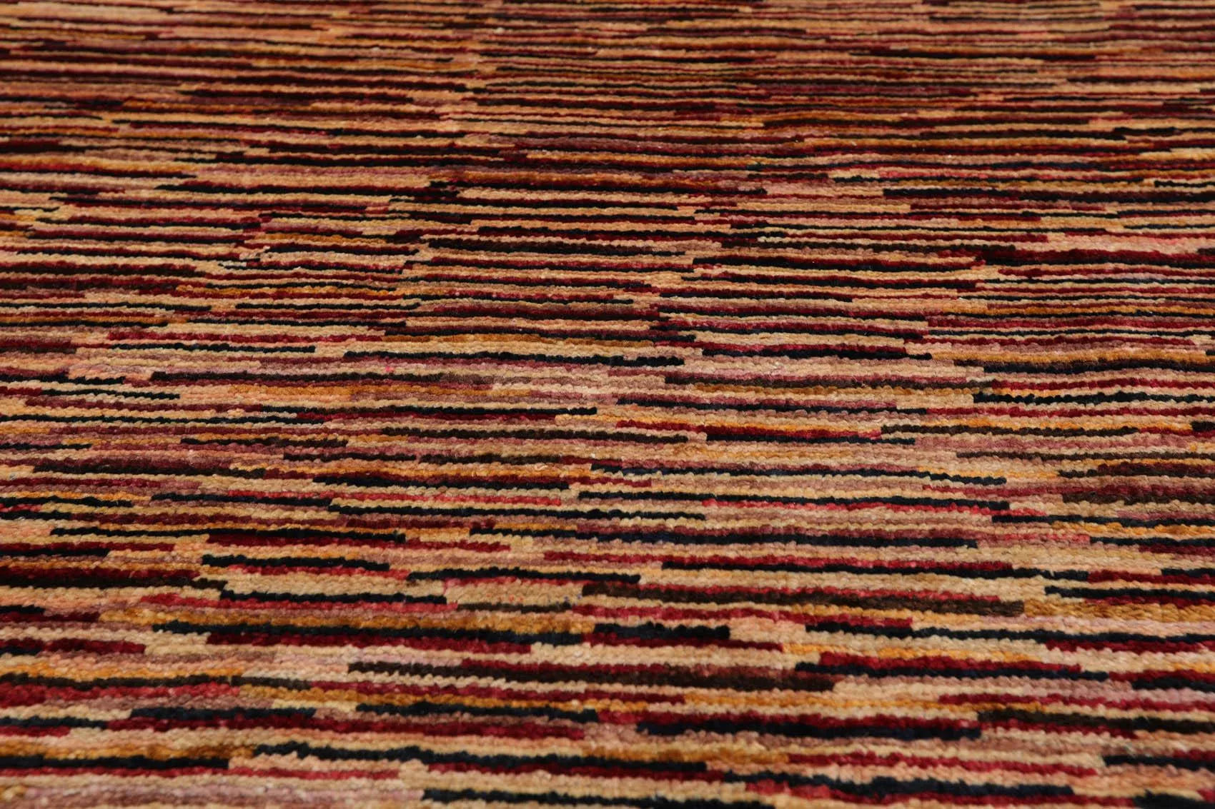3'8'' x 5'6'' Hand Knotted 100% Wool Peshawar Modern Oriental Area Rug Gold-3