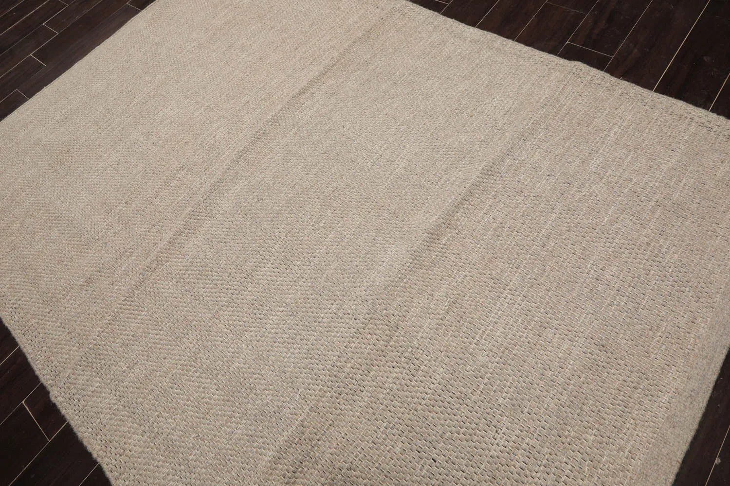 LoomBloom 5x8 Moss Traditional Hand Woven Wool Rug-4