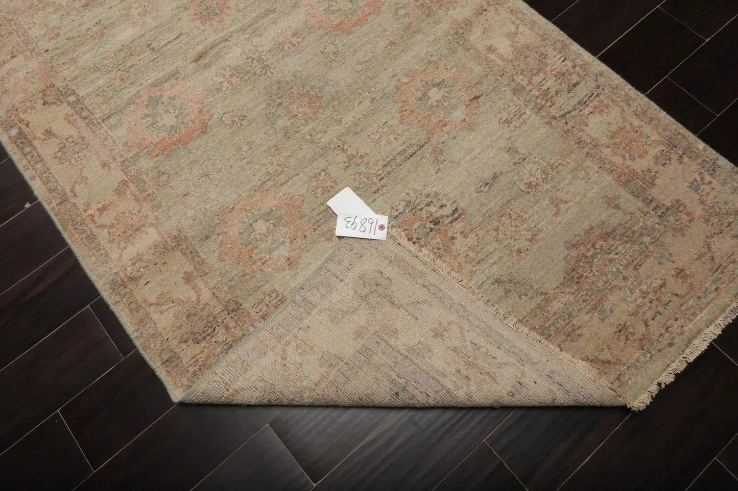 4’ x 6’  Muted Afghan Oushak Vegetable Dyes Hand Knotted Wool Area Rug Mint-1