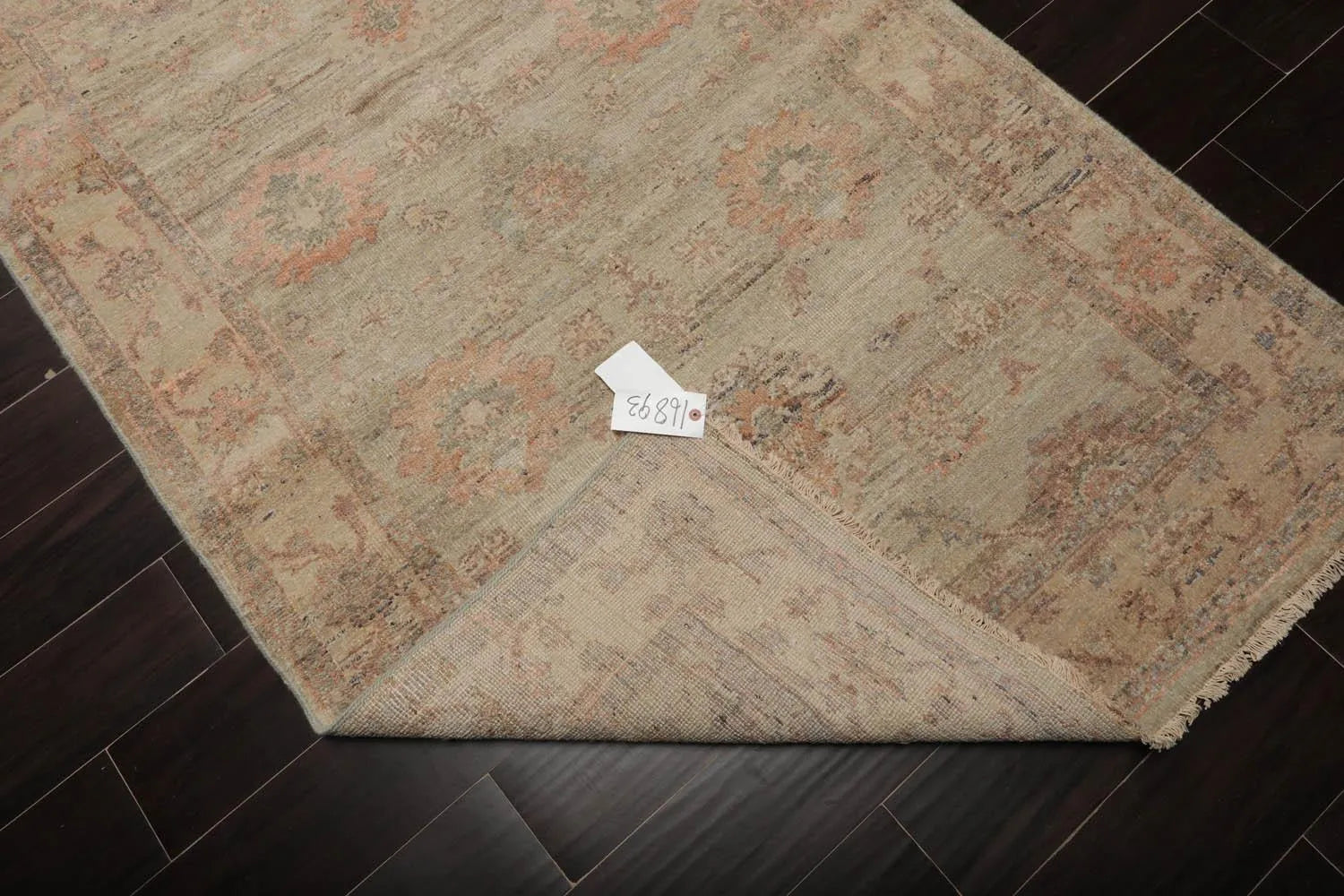 4’ x 6’  Muted Afghan Oushak Vegetable Dyes Hand Knotted Wool Area Rug Mint-1