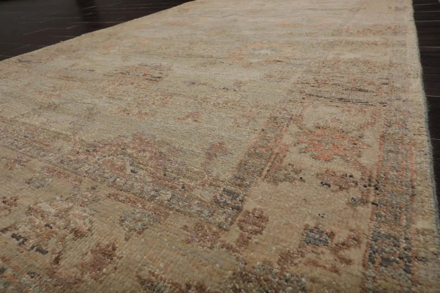 4’ x 6’  Muted Afghan Oushak Vegetable Dyes Hand Knotted Wool Area Rug Mint-2