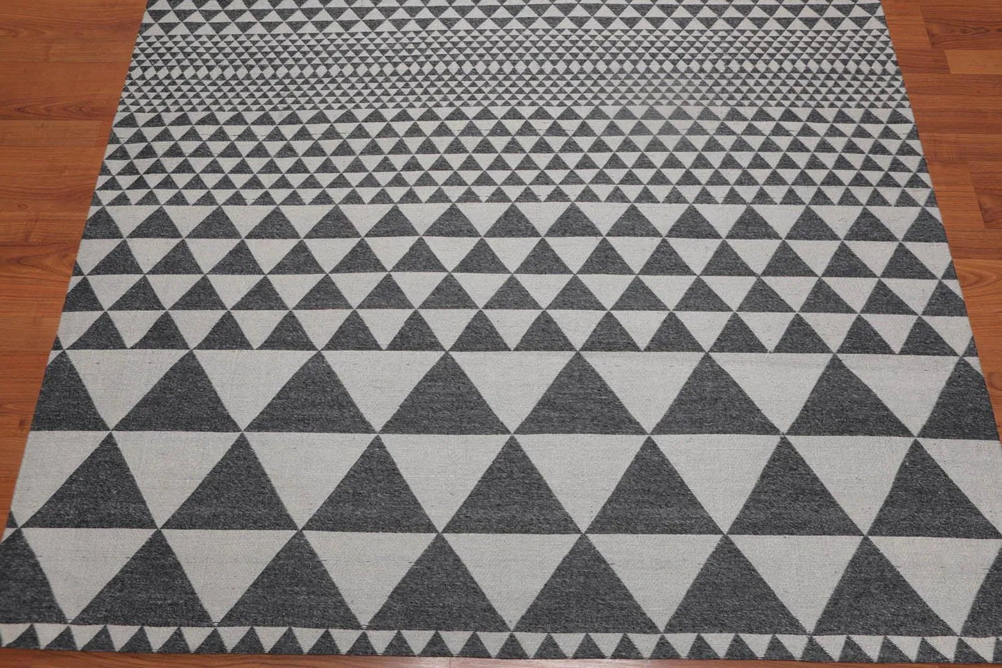 5x8 Handmade Wool Oriental Area Rug Beige, Gray Color-3