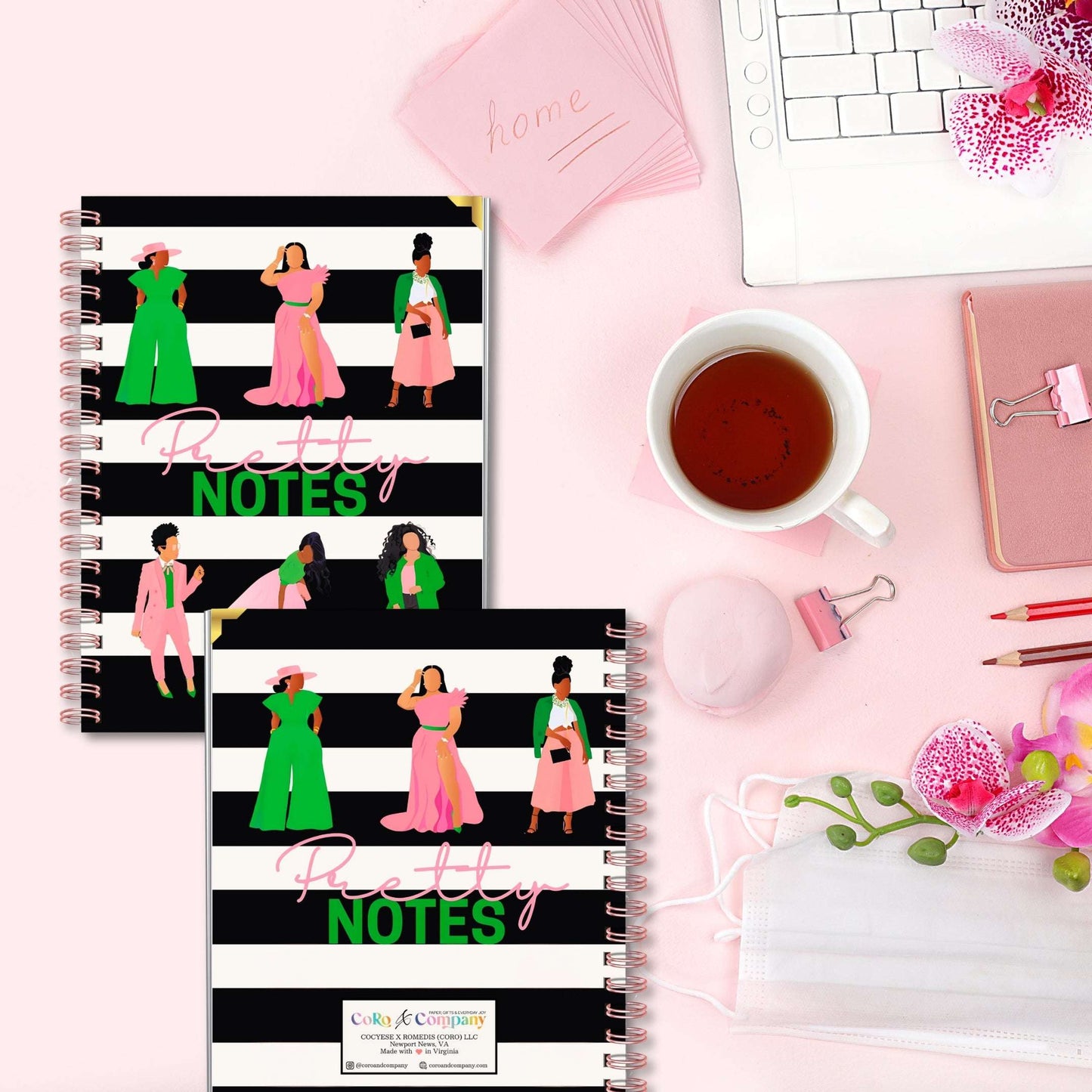 Pretty Notes Sorority Keepsake Notebook