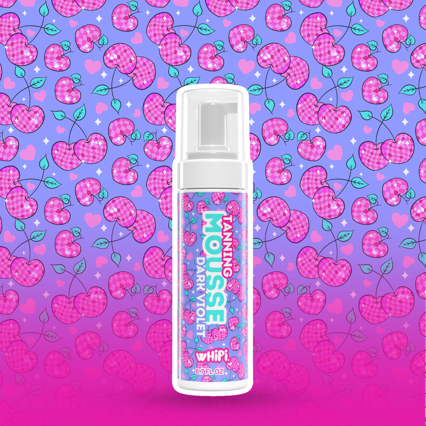Dark Violet Tanning Mousse