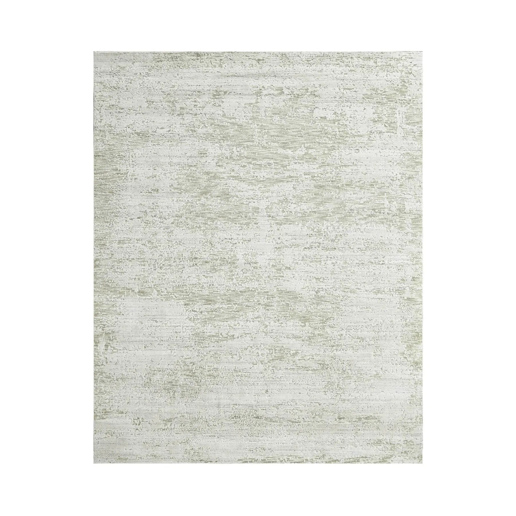 Multi Size Gray, Beige Hand Knotted 100% Wool Modern & Contemporary Oriental Area Rug-1