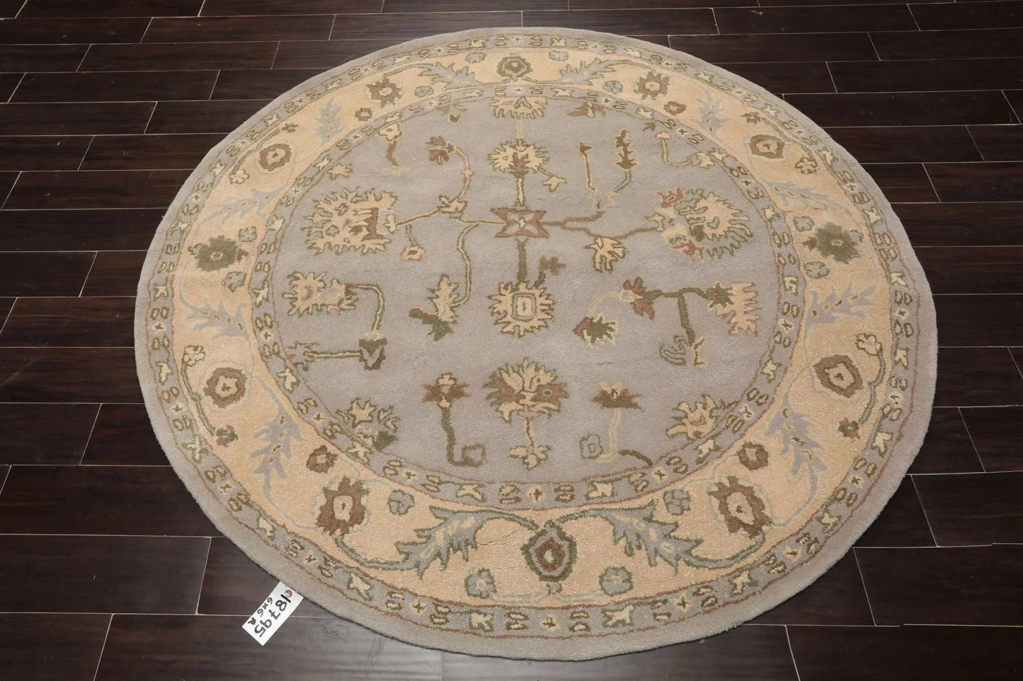 LoomBloom Multi Size Taupe Hand Tufted Traditional Abstract Wool Oriental Area Rug-5