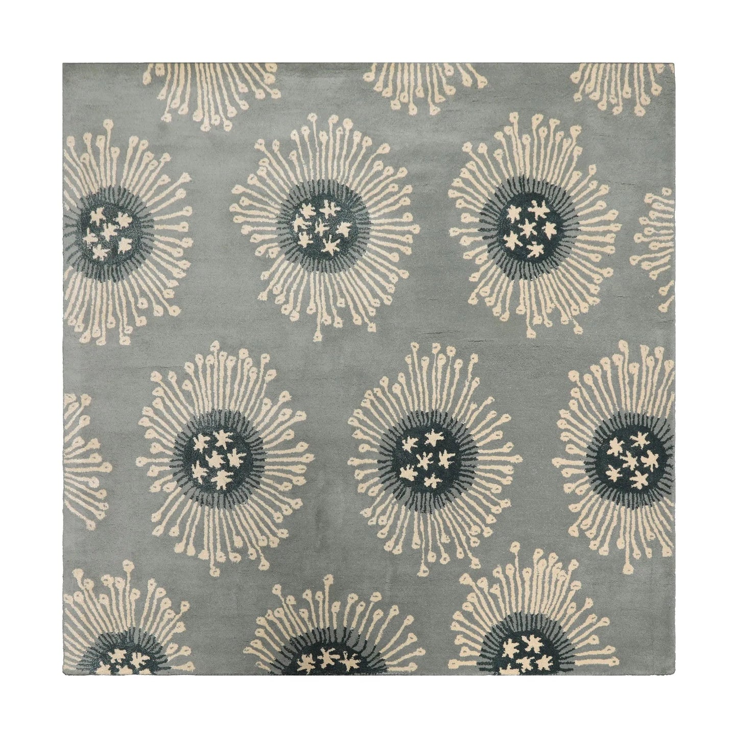 LoomBloom Multi Size Celadon Hand Tufted Contemporary Wool Oriental Area Rug-3