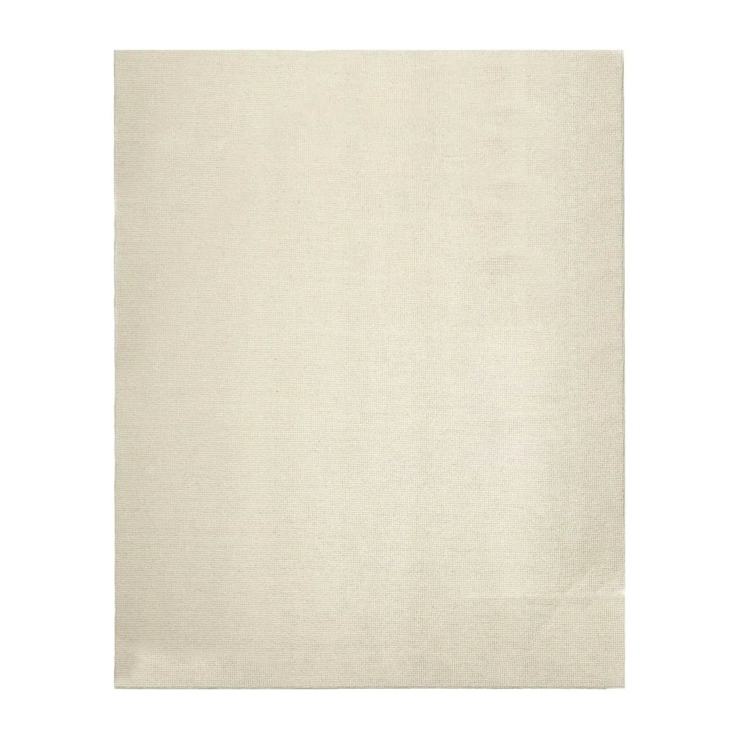 LoomBloom Multi Sizes Sea Foam Hand Woven Contemporary Berber Textured 100% New Zealand Wool Oriental Area Rug-2