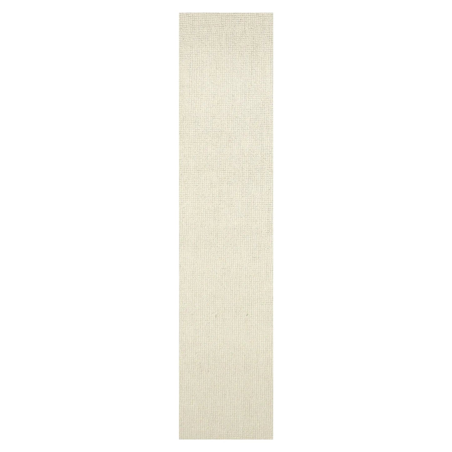 LoomBloom Multi Sizes Sea Foam Hand Woven Contemporary Berber Textured 100% New Zealand Wool Oriental Area Rug-1