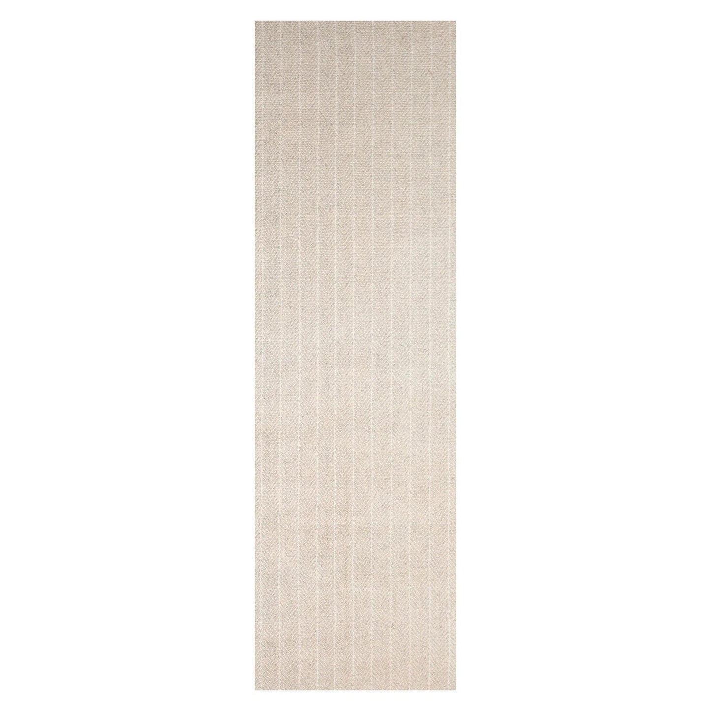 LoomBloom Multi Size Beige Hand Tufted Contemporary Berber Herringbone New Zealand Wool Oriental Area Rug-3
