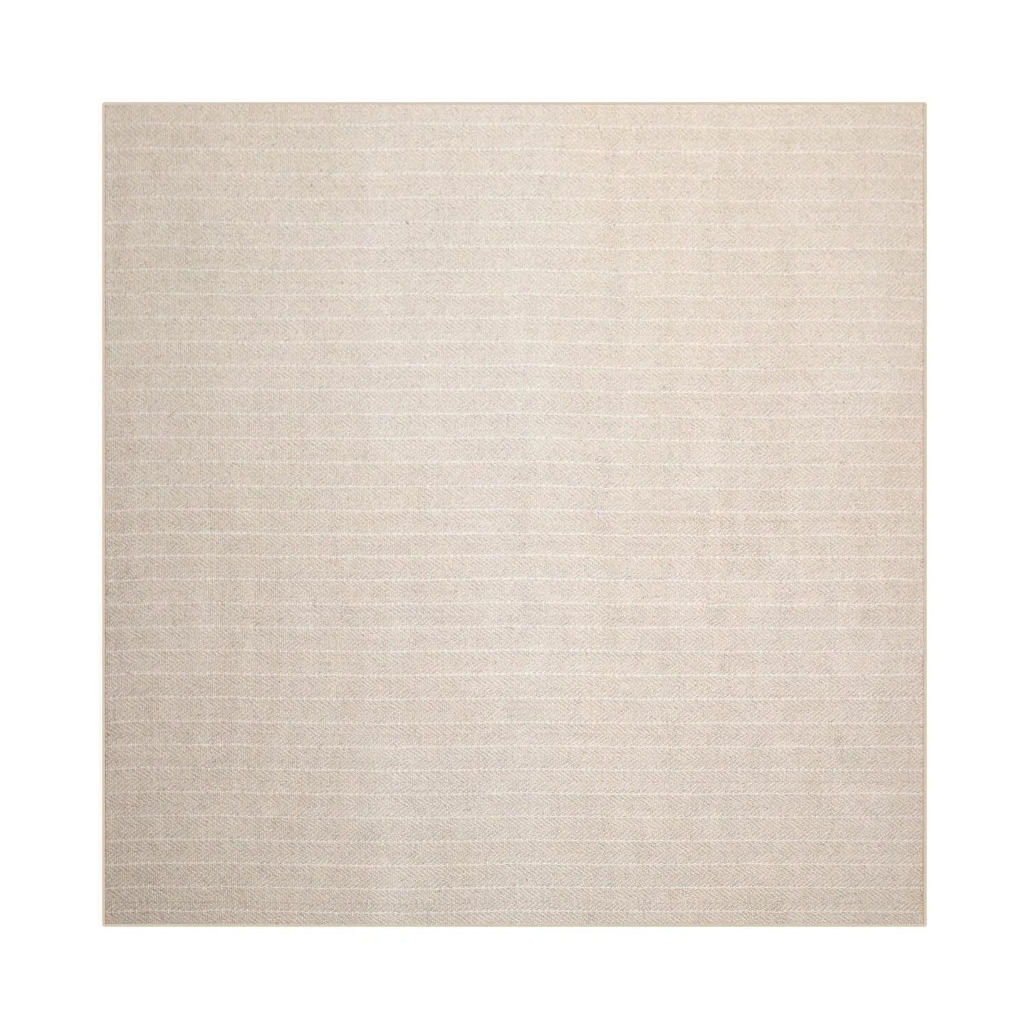 LoomBloom Multi Size Beige Hand Tufted Contemporary Berber Herringbone New Zealand Wool Oriental Area Rug-5