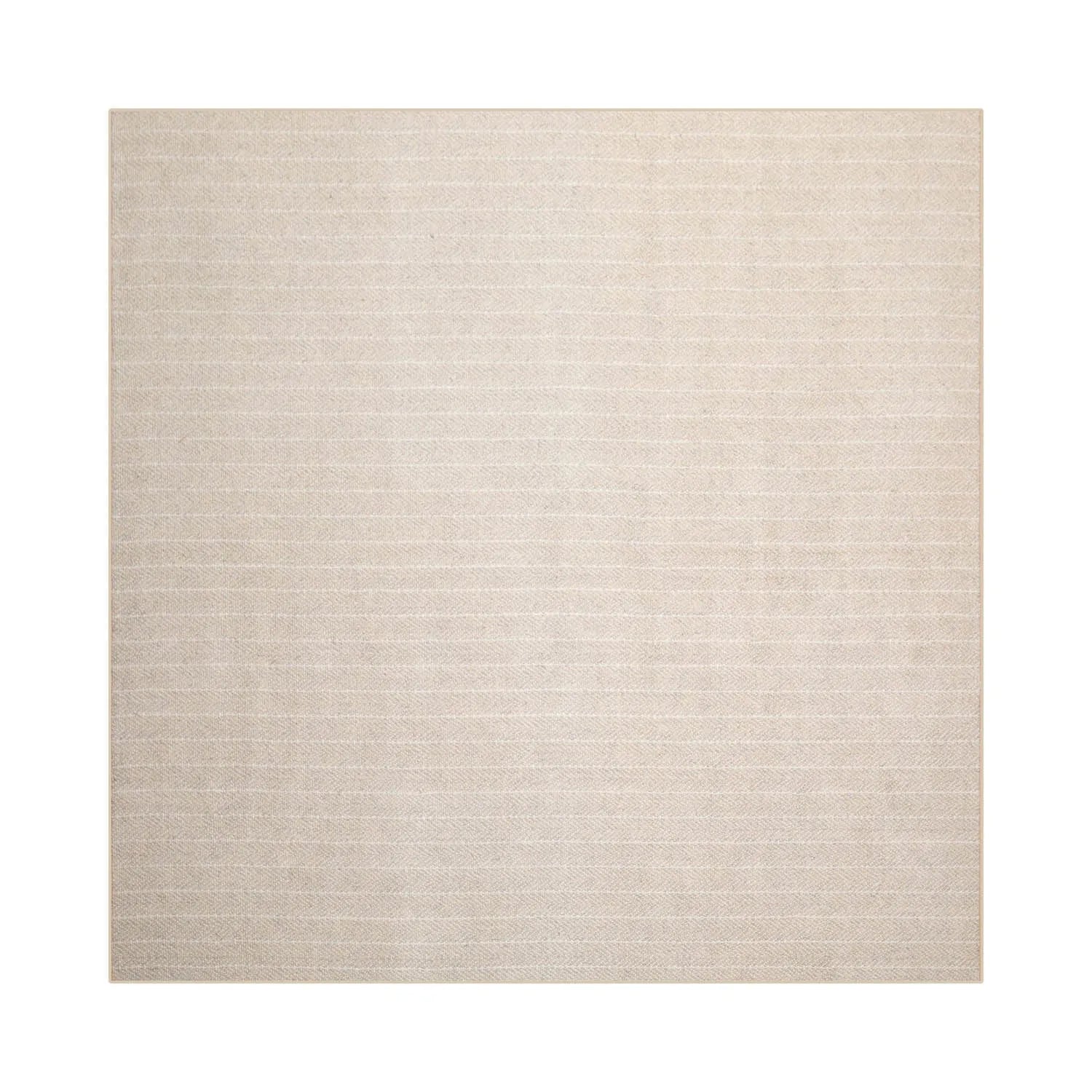 LoomBloom Multi Size Beige Hand Tufted Contemporary Berber Herringbone New Zealand Wool Oriental Area Rug-5